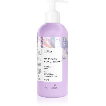 so!flow Coloured Hair Revitalizing Conditioner balsam revitalizant pentru păr vopsit - imagine 2